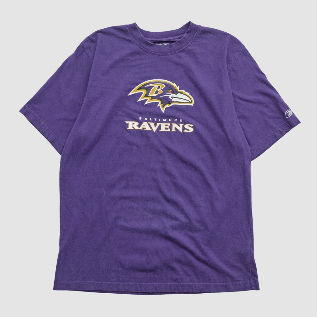 Baltimore Ravens Reebok 2000s T-shirt Purple Vintage | Fanatics