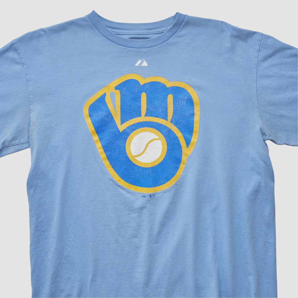 Milwaukee Brewers Majestic 2000s T-shirt - MLB