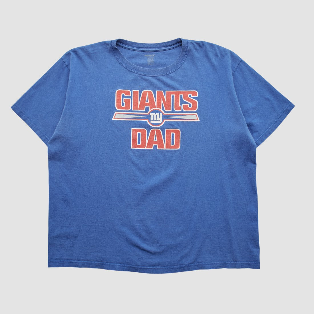 New York Giants Reebok T-shirt Blue Vintage | Fanatics