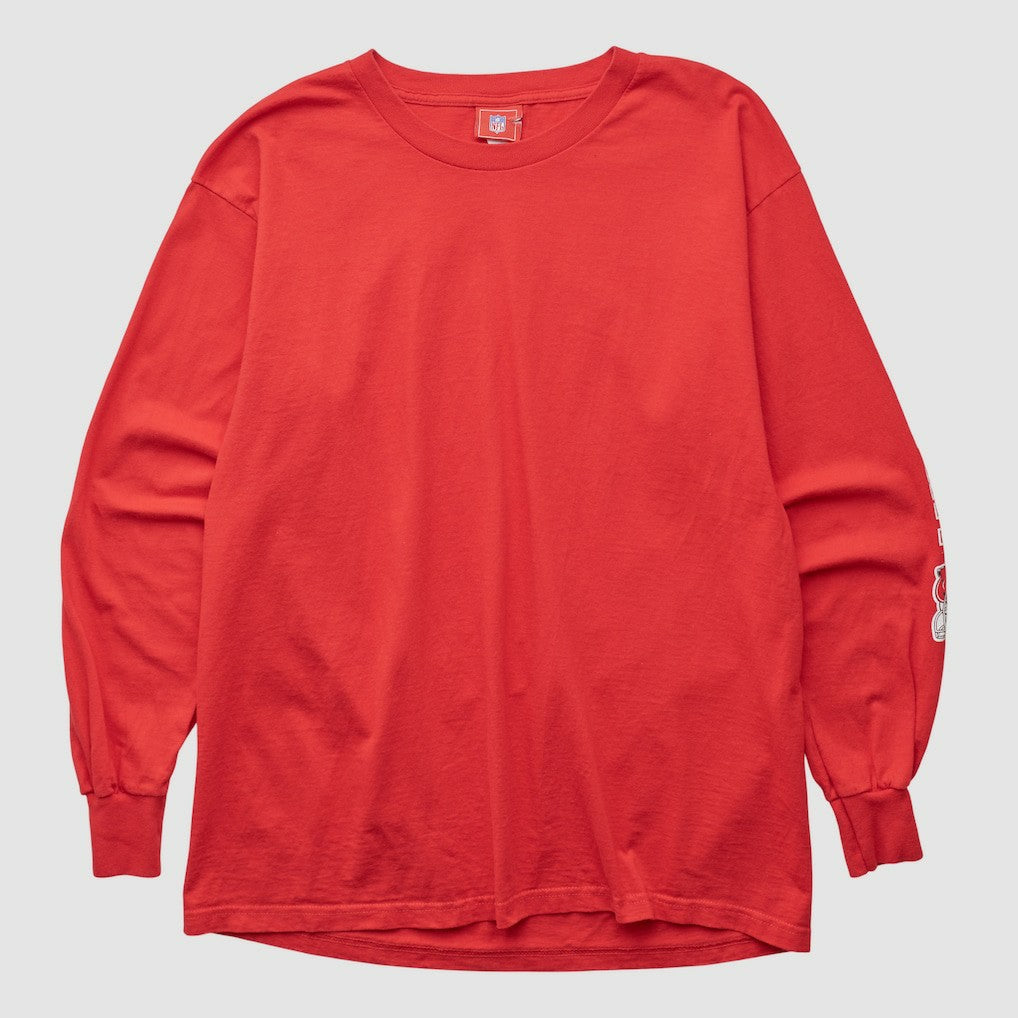 Kansas City Chiefs NFL 2000s Long Sleeve T-shirt Red Vintage | Fanatics
