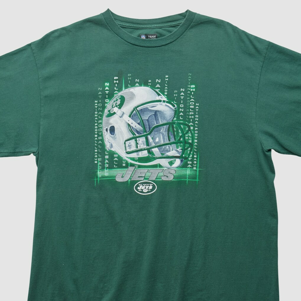 New York Jets NFL 2010s T-shirt Green Vintage | Fanatics