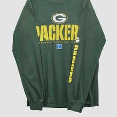 Green Bay Packers NFL 2010s Long Sleeve T-shirt Green Vintage | Fanatics