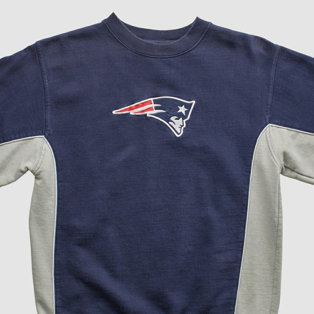 New England Patriots Reebok 2000s Pullover Sweatshirt Navy Vintage | Fanatics