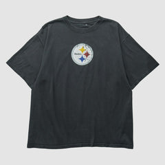 Pittsburgh Steelers 2000s T-shirt Black Vintage | Fanatics