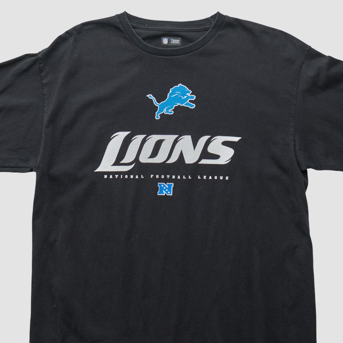 Detroit Lions NFL 2010s Long Sleeve T-shirt Black Vintage | Fanatics