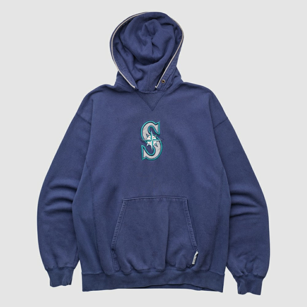Seattle Mariners Champion 2000s Hooded Pullover Sweatshirt - MLB