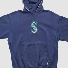 Seattle Mariners Champion 2000s Hooded Pullover Sweatshirt - MLB