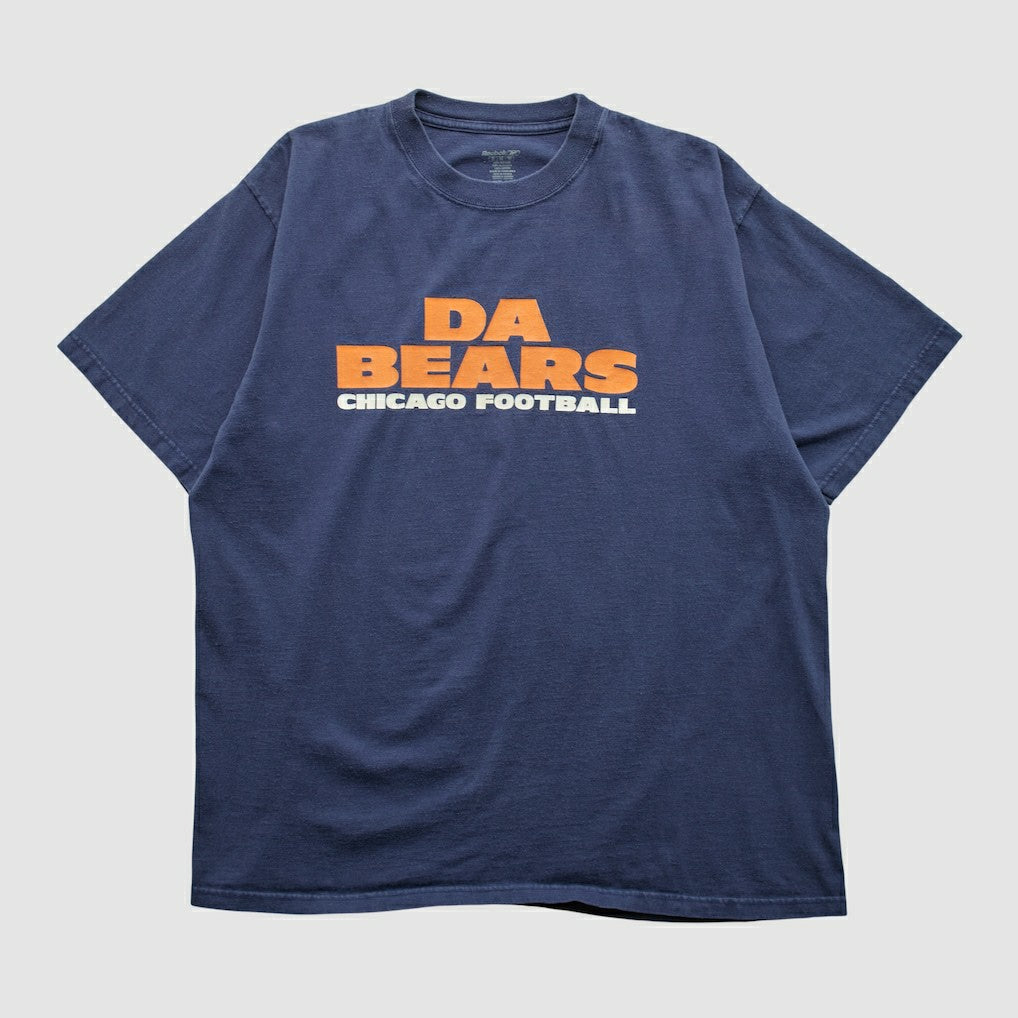 Chicago Bears Reebok 2000s T-shirt Navy Vintage | Fanatics