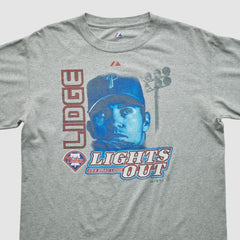 Brad Lidge Majestic 2000s T-shirt - MLB