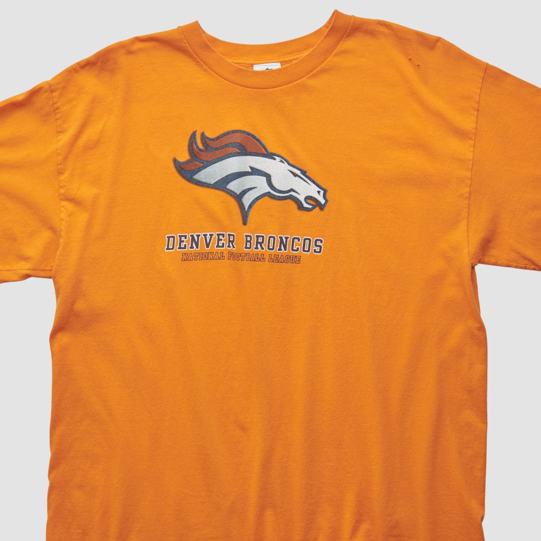 Denver Broncos NFL 2010s T-shirt Orange Vintage | Fanatics