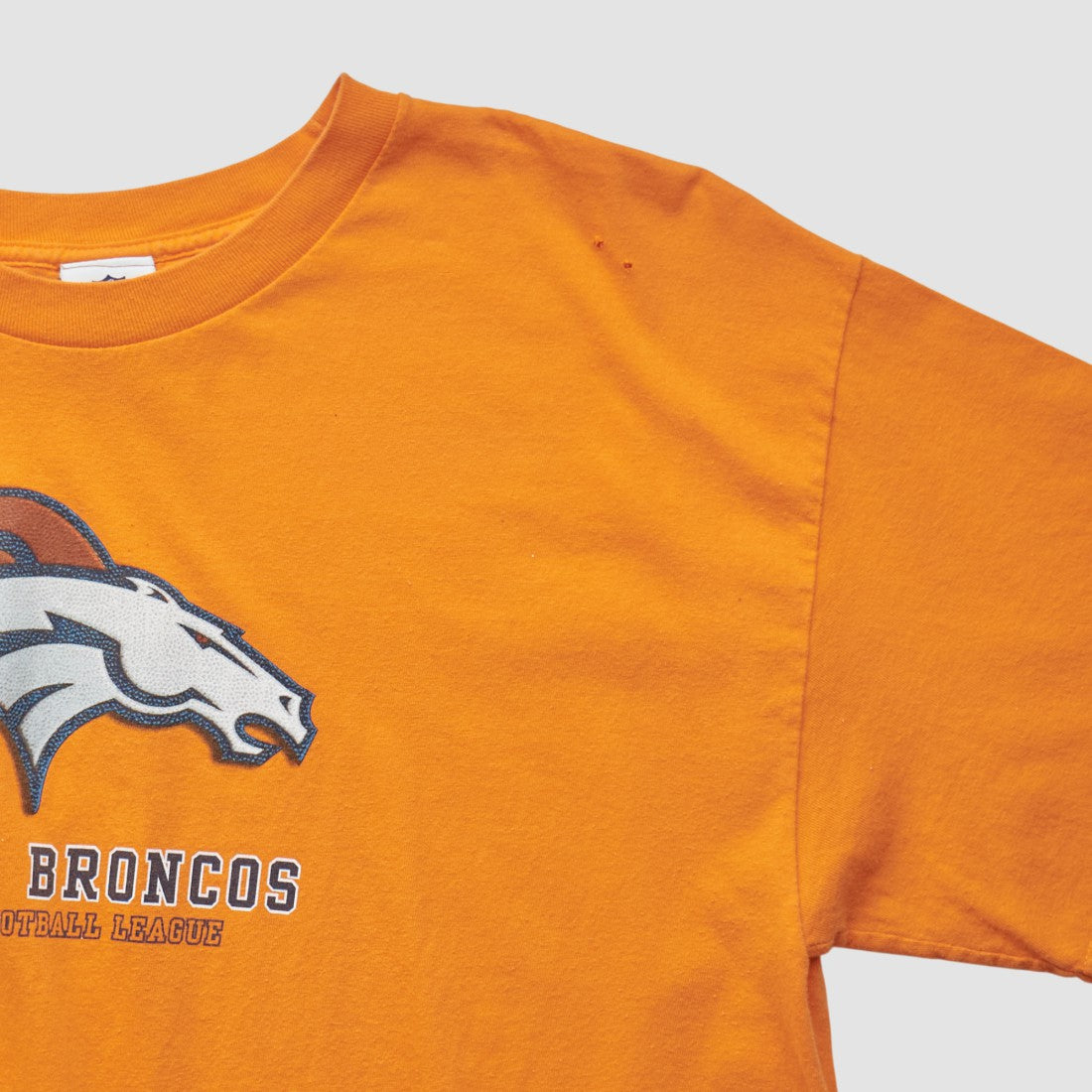 Denver Broncos NFL 2010s T-shirt Orange Vintage | Fanatics