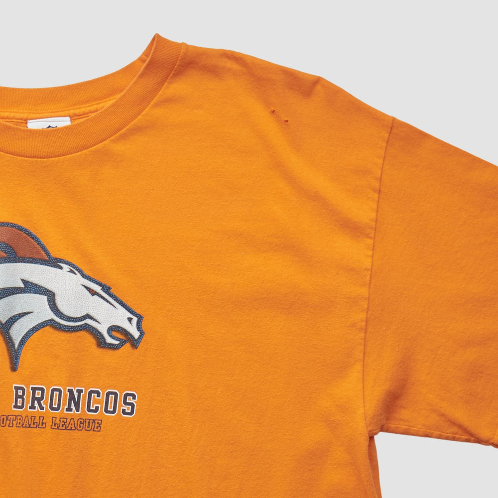 Denver Broncos NFL 2010s T-shirt Orange Vintage | Fanatics