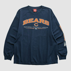 Chicago Bears NFL 2000s Long Sleeve T-shirt Navy Vintage | Fanatics