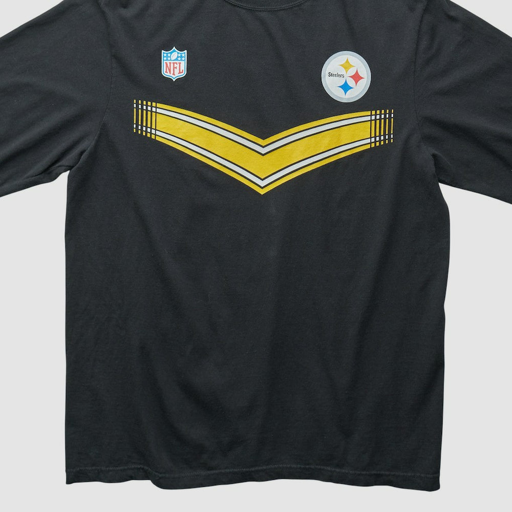 Pittsburgh Steelers Reebok 2000s Long Sleeve T-shirt Black Vintage | Fanatics