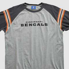 Cincinnati Bengals Reebok 2000s Long Sleeve T-shirt Heather Gray Vintage | Fanatics