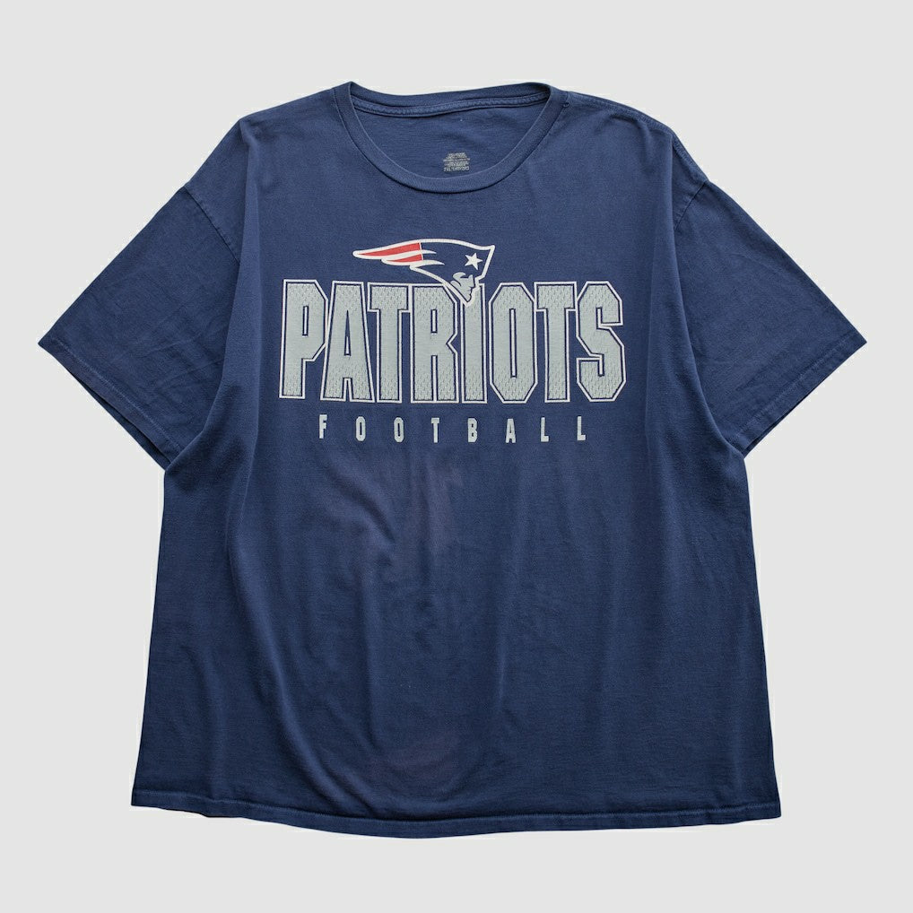 New England Patriots 2000s T-shirt Navy Vintage | Fanatics