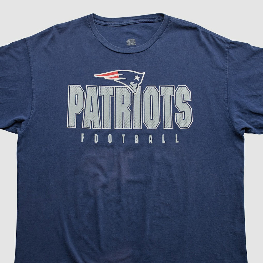 New England Patriots 2000s T-shirt Navy Vintage | Fanatics