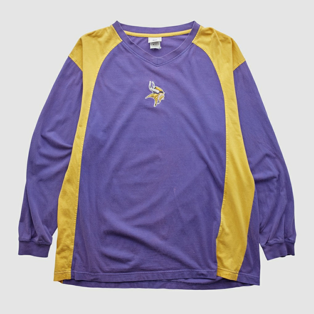 Minnesota Vikings NFL 2000s Long Sleeve T-shirt Purple Vintage | Fanatics