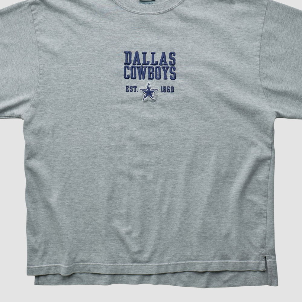 Dallas Cowboys Cowboys Authentic Apparel 2000s Long Sleeve T-shirt Heather Gray Vintage | Fanatics