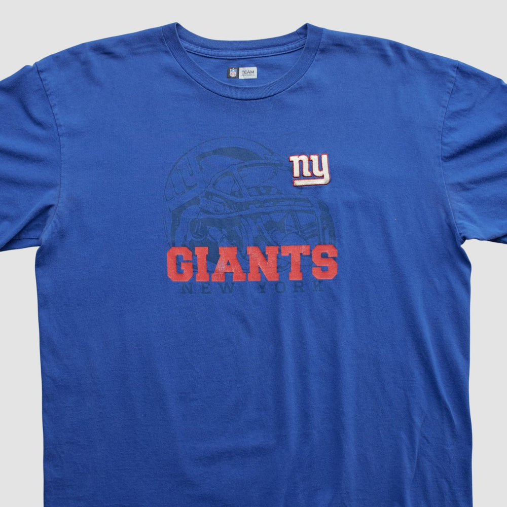 New York Giants NFL 2000s T-shirt Blue Vintage | Fanatics