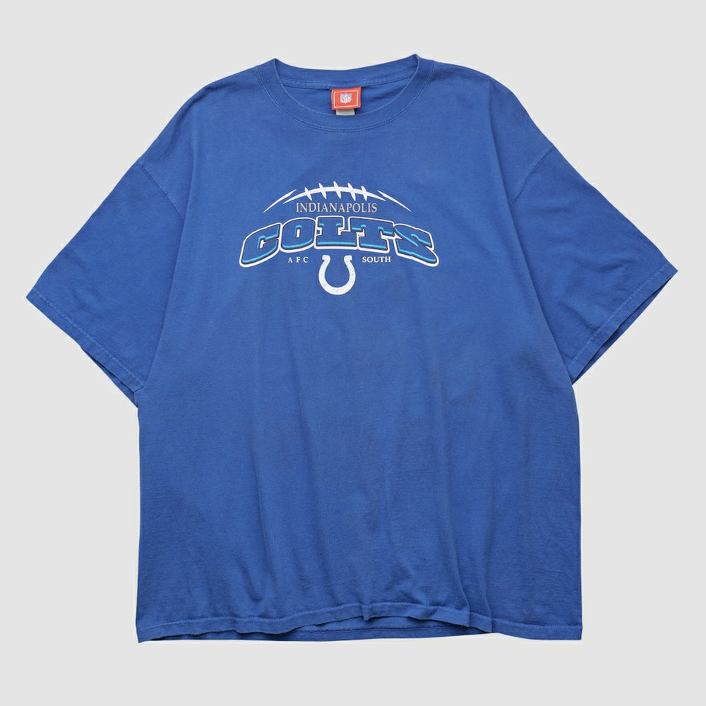 Indianapolis Colts NFL 2000s T-shirt Blue Vintage | Fanatics