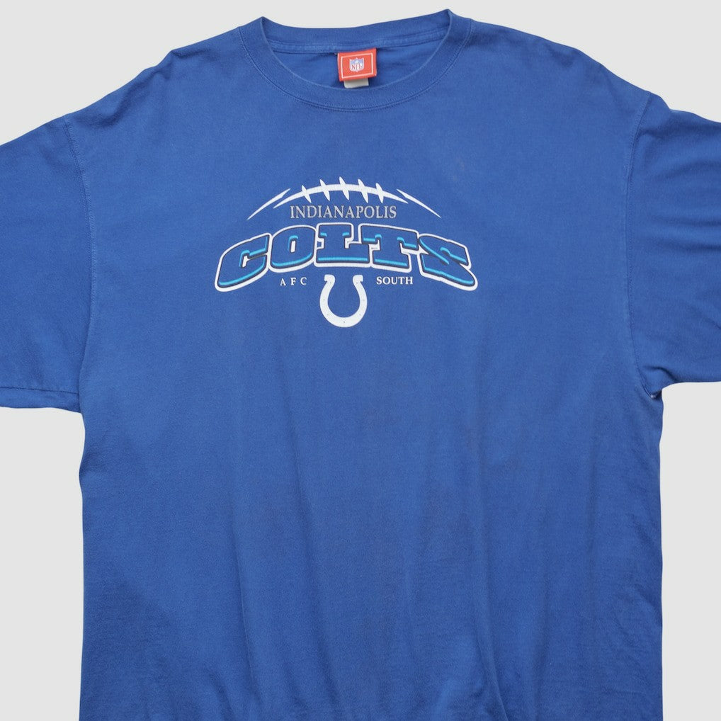 Indianapolis Colts NFL 2000s T-shirt Blue Vintage | Fanatics