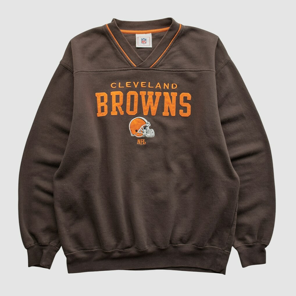 Cleveland Browns NFL 2000s Pullover Sweatshirt Brown Vintage | Fanatics