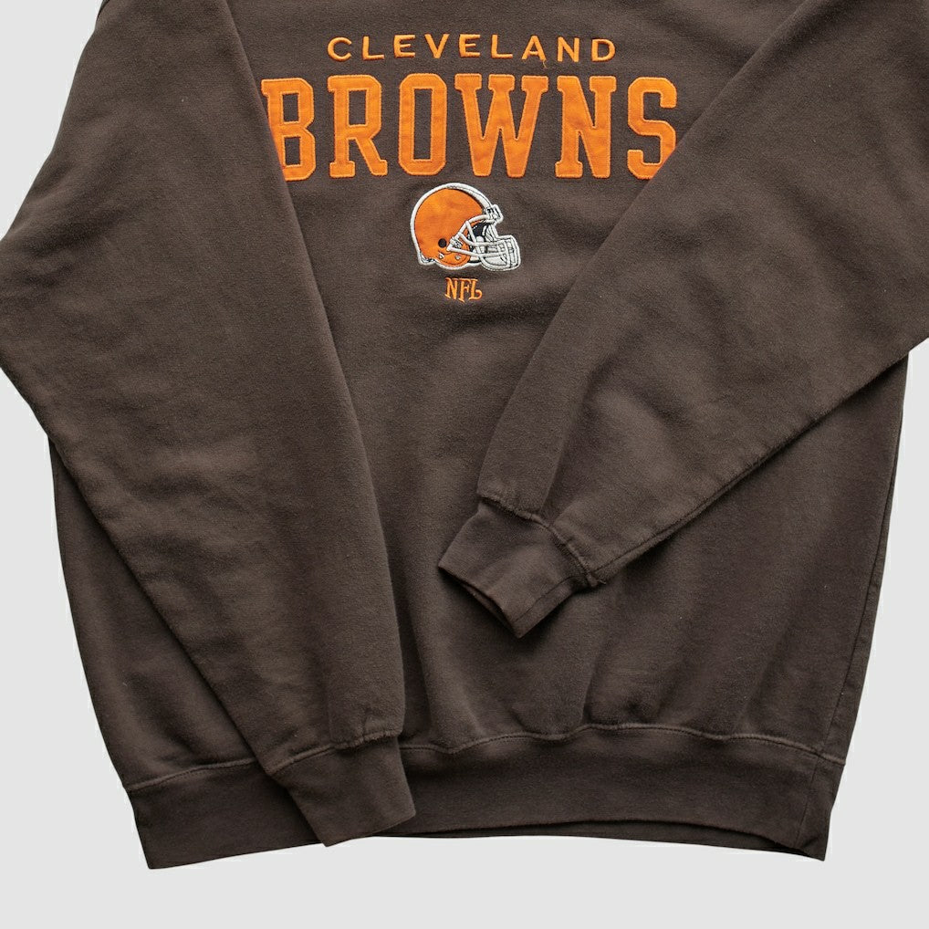 Cleveland Browns NFL 2000s Pullover Sweatshirt Brown Vintage | Fanatics