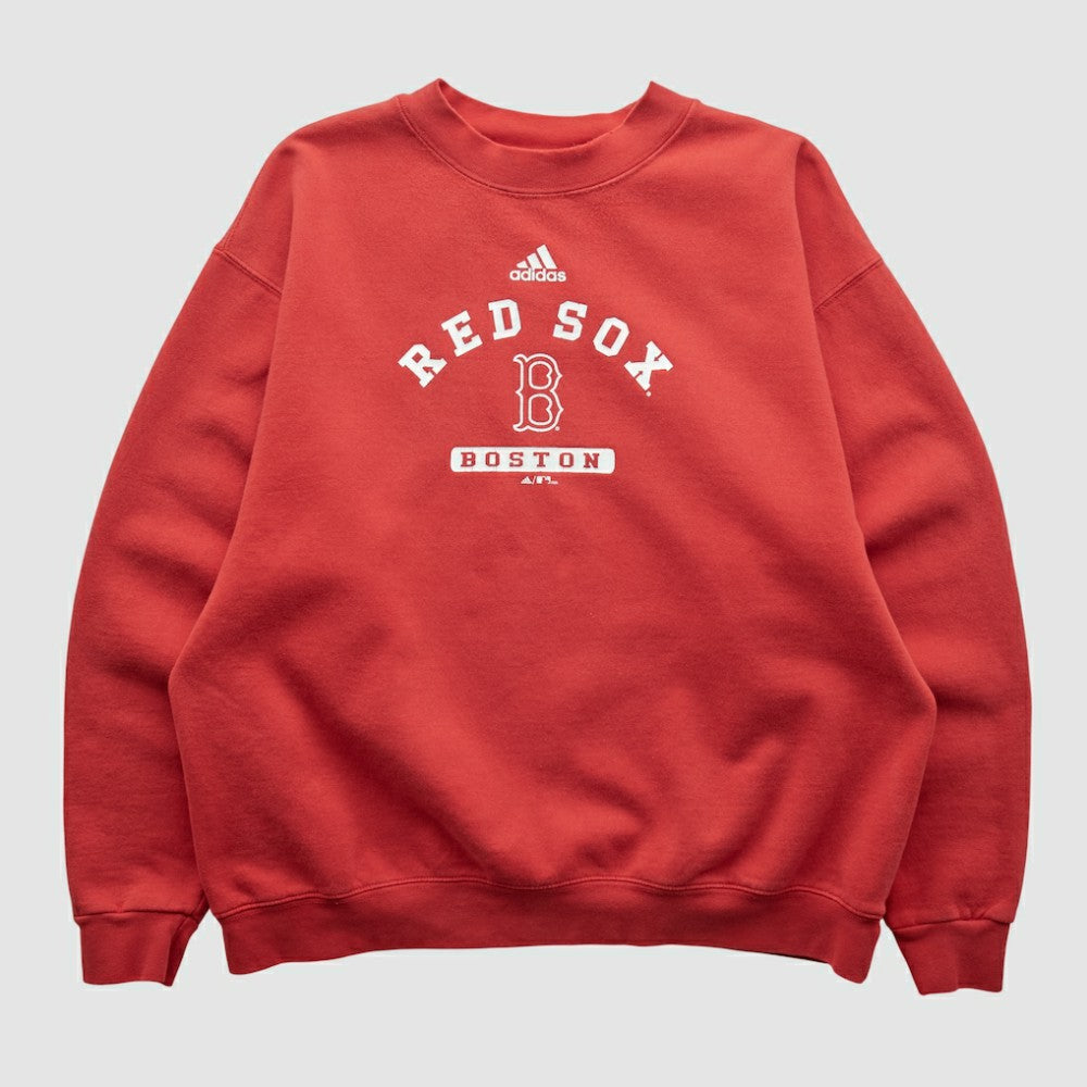 Boston Red Sox Adidas 2000s Pullover Sweatshirt - MLB