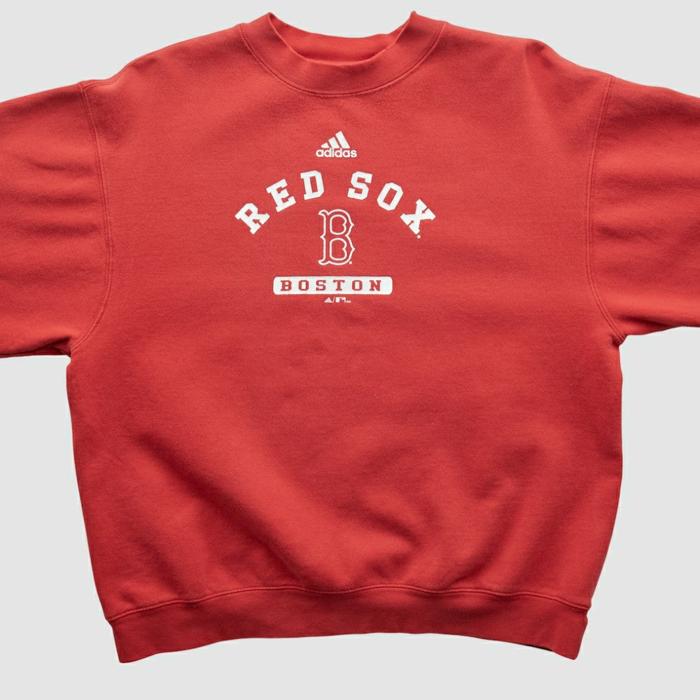 Boston Red Sox Adidas 2000s Pullover Sweatshirt - MLB