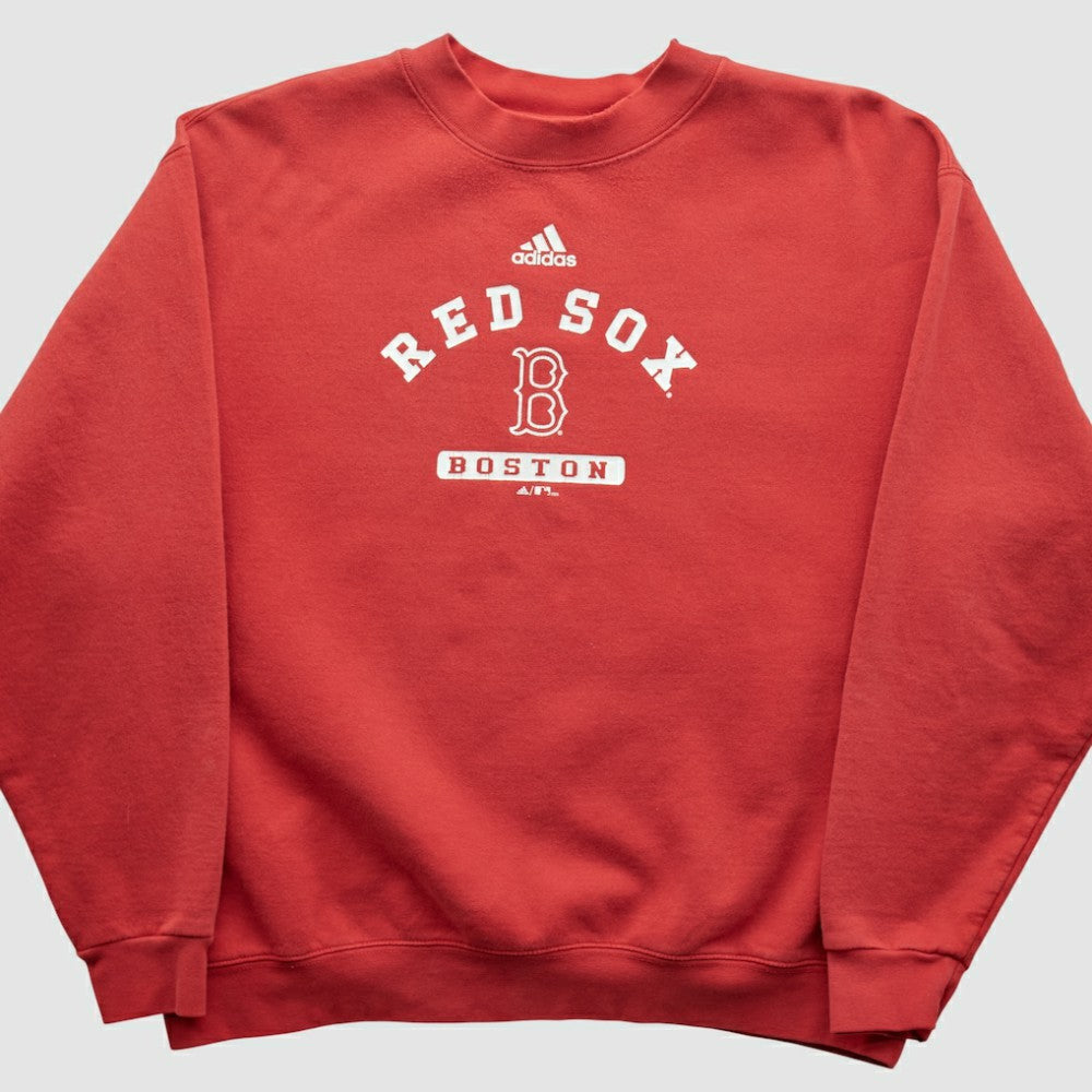 Boston Red Sox Adidas 2000s Pullover Sweatshirt - MLB