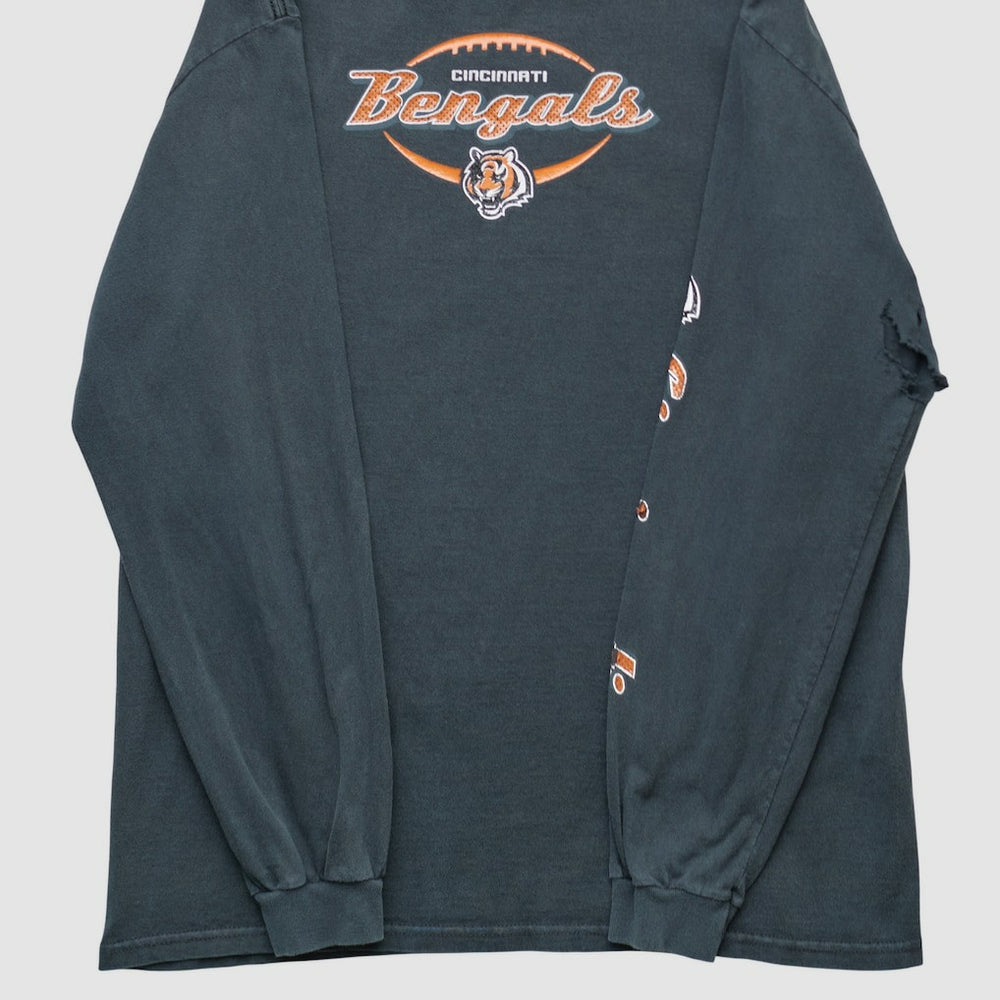 Cincinnati Bengals NFL 2000s Long Sleeve T-shirt Black Vintage | Fanatics