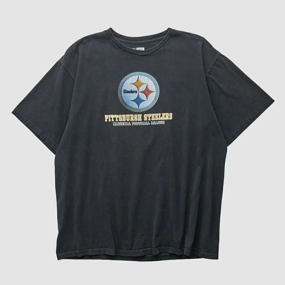 Pittsburgh Steelers NFL 2000s T-shirt Black Vintage | Fanatics