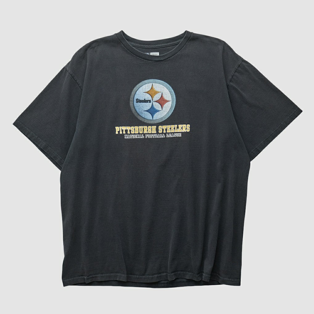 Pittsburgh Steelers NFL 2000s T-shirt Black Vintage | Fanatics