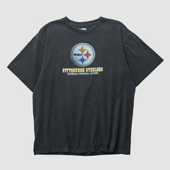 Pittsburgh Steelers NFL 2000s T-shirt Black Vintage | Fanatics