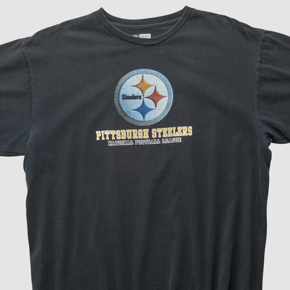 Pittsburgh Steelers NFL 2000s T-shirt Black Vintage | Fanatics