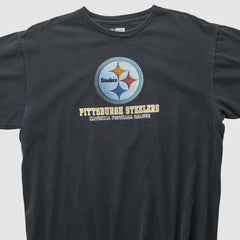 Pittsburgh Steelers NFL 2000s T-shirt Black Vintage | Fanatics