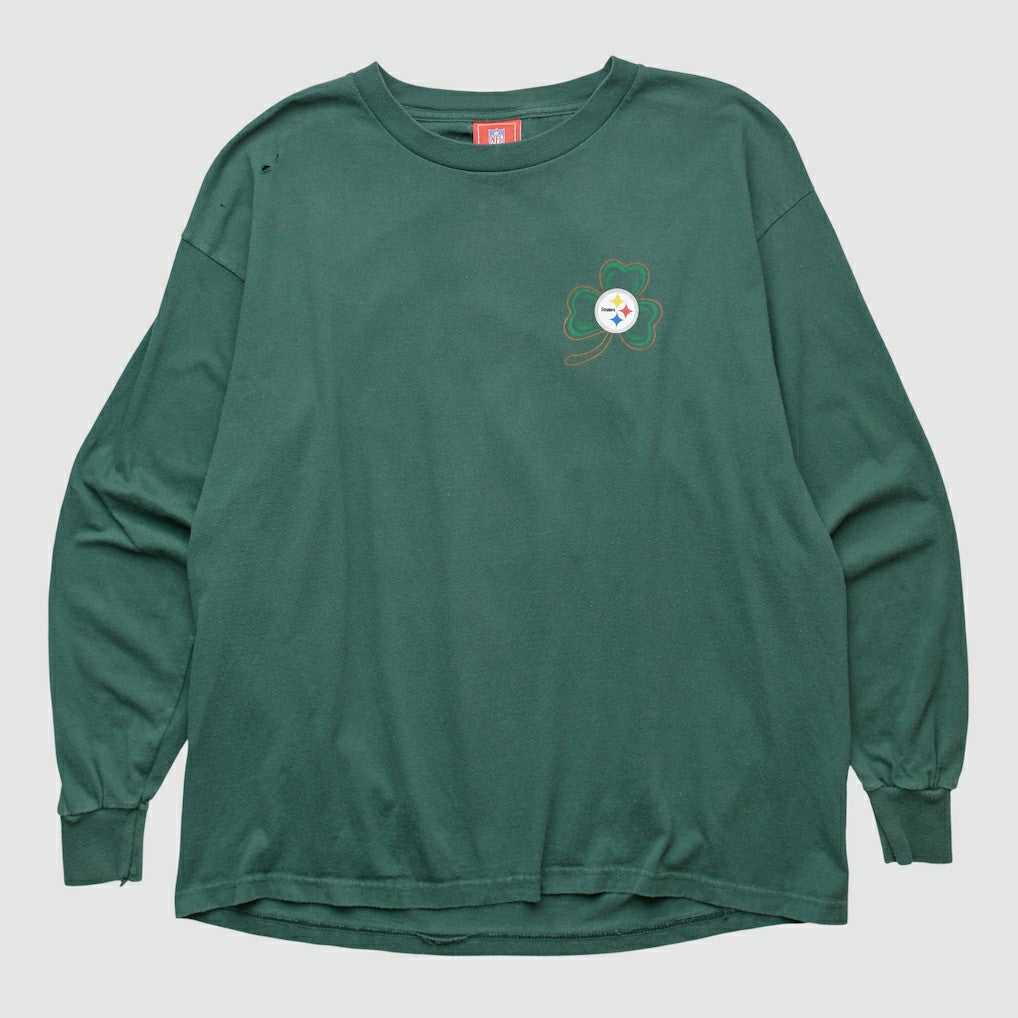 Pittsburgh Steelers NFL 2000s Long Sleeve T-shirt Green Vintage | Fanatics