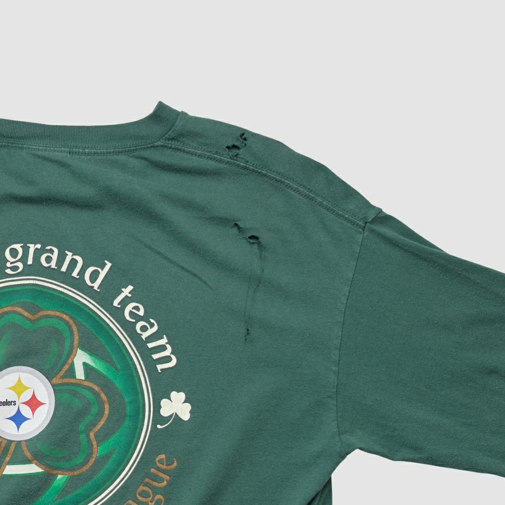 Pittsburgh Steelers NFL 2000s Long Sleeve T-shirt Green Vintage | Fanatics