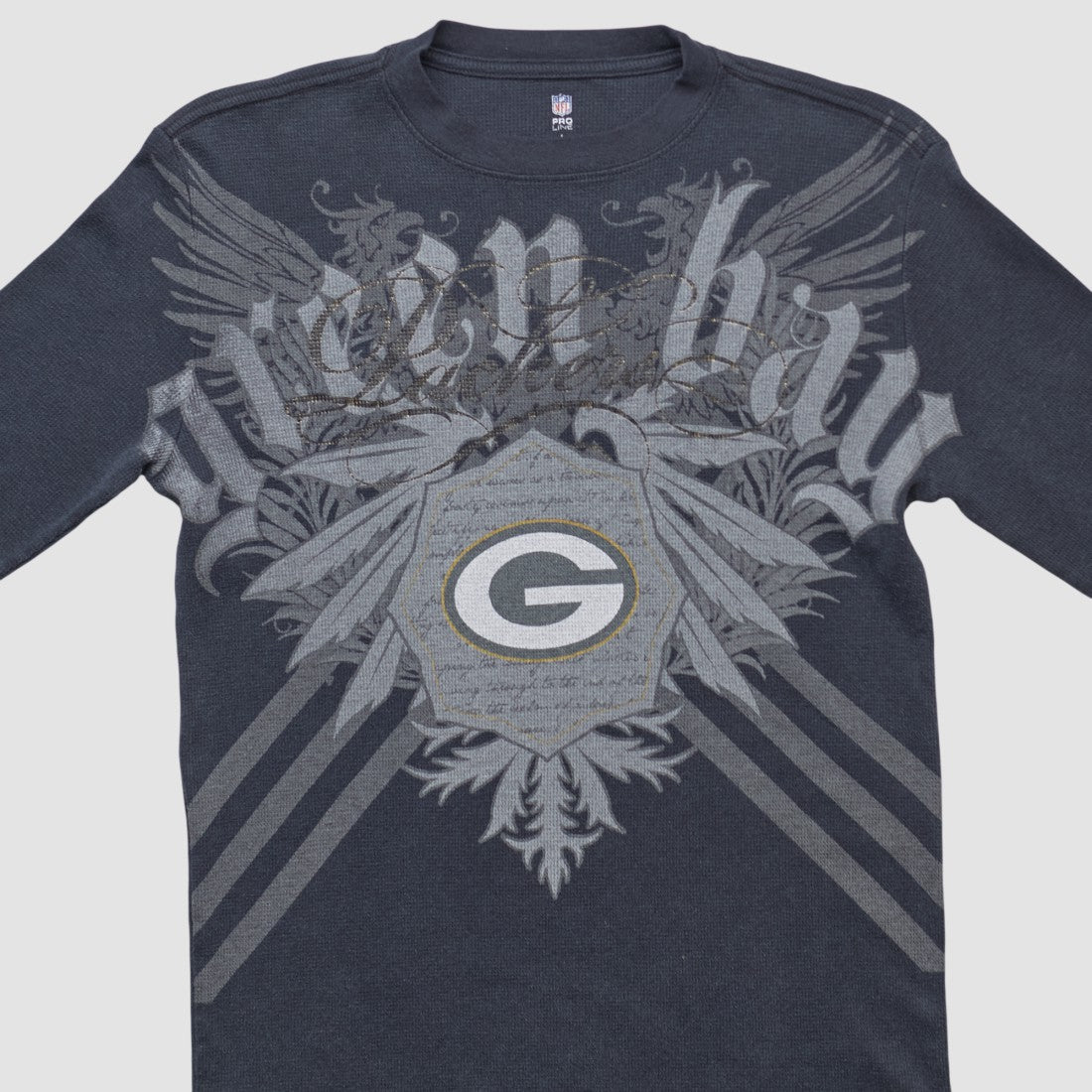 Green Bay Packers NFL 2000s Long Sleeve T-shirt Black Vintage | Fanatics