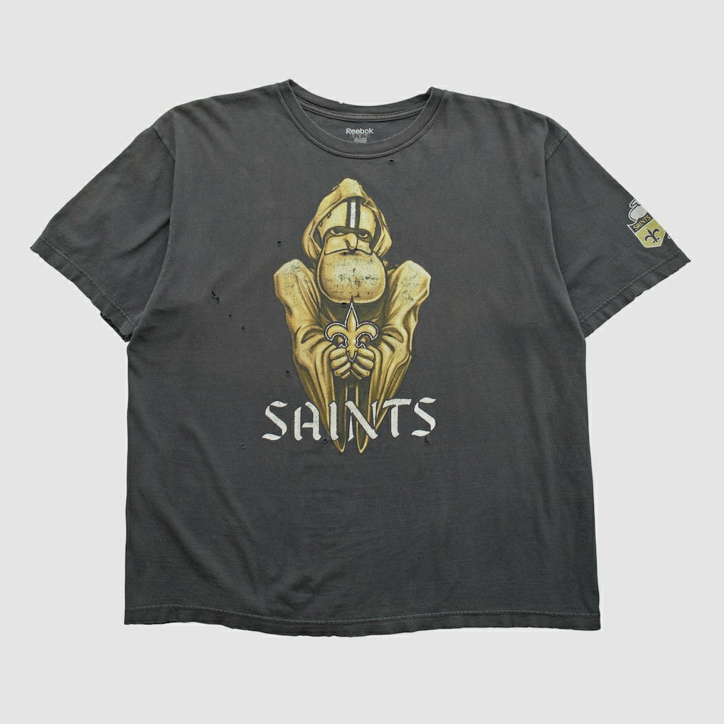 New Orleans Saints Reebok 2000s T-shirt Black Vintage | Fanatics