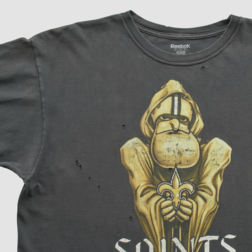New Orleans Saints Reebok 2000s T-shirt Black Vintage | Fanatics