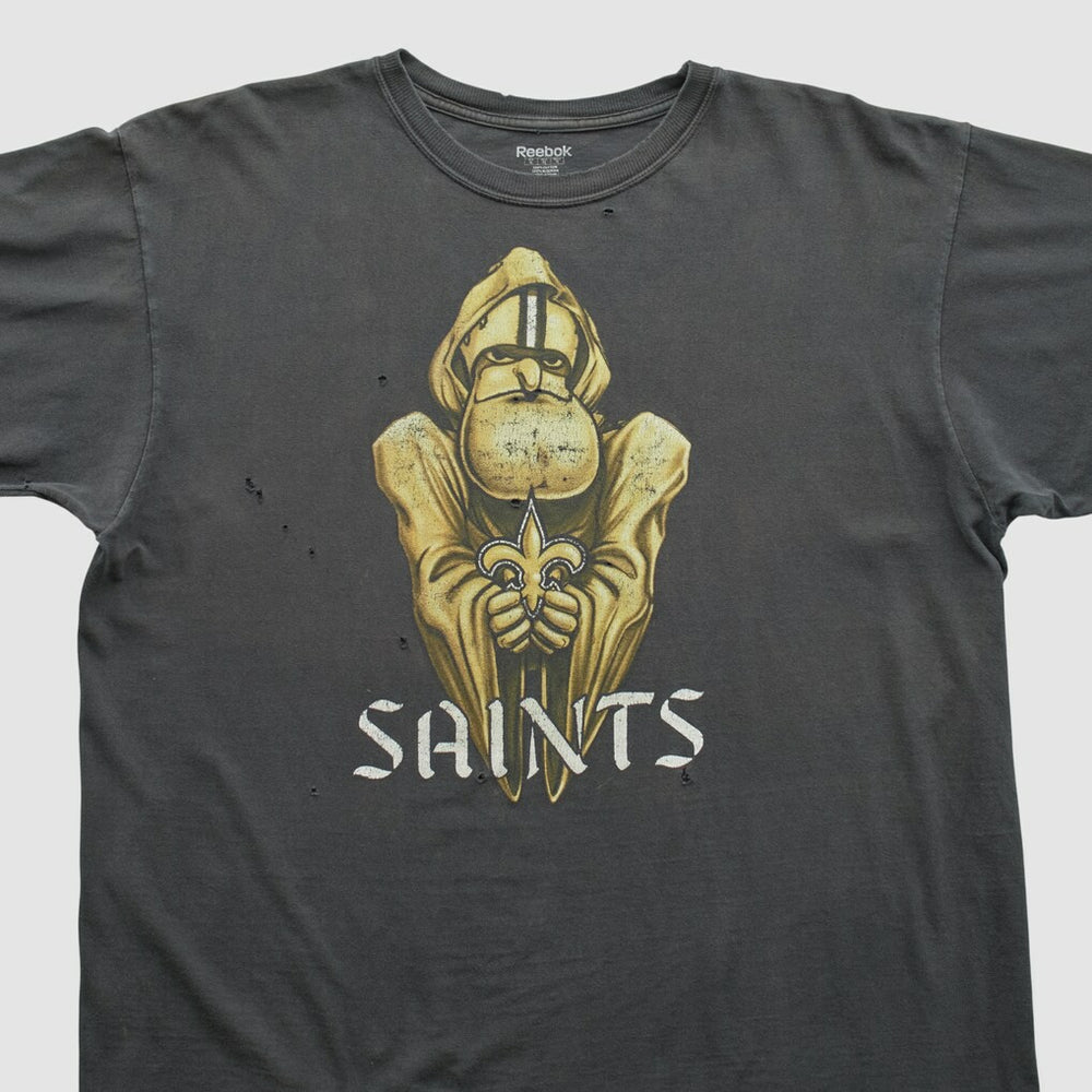 New Orleans Saints Reebok 2000s T-shirt Black Vintage | Fanatics