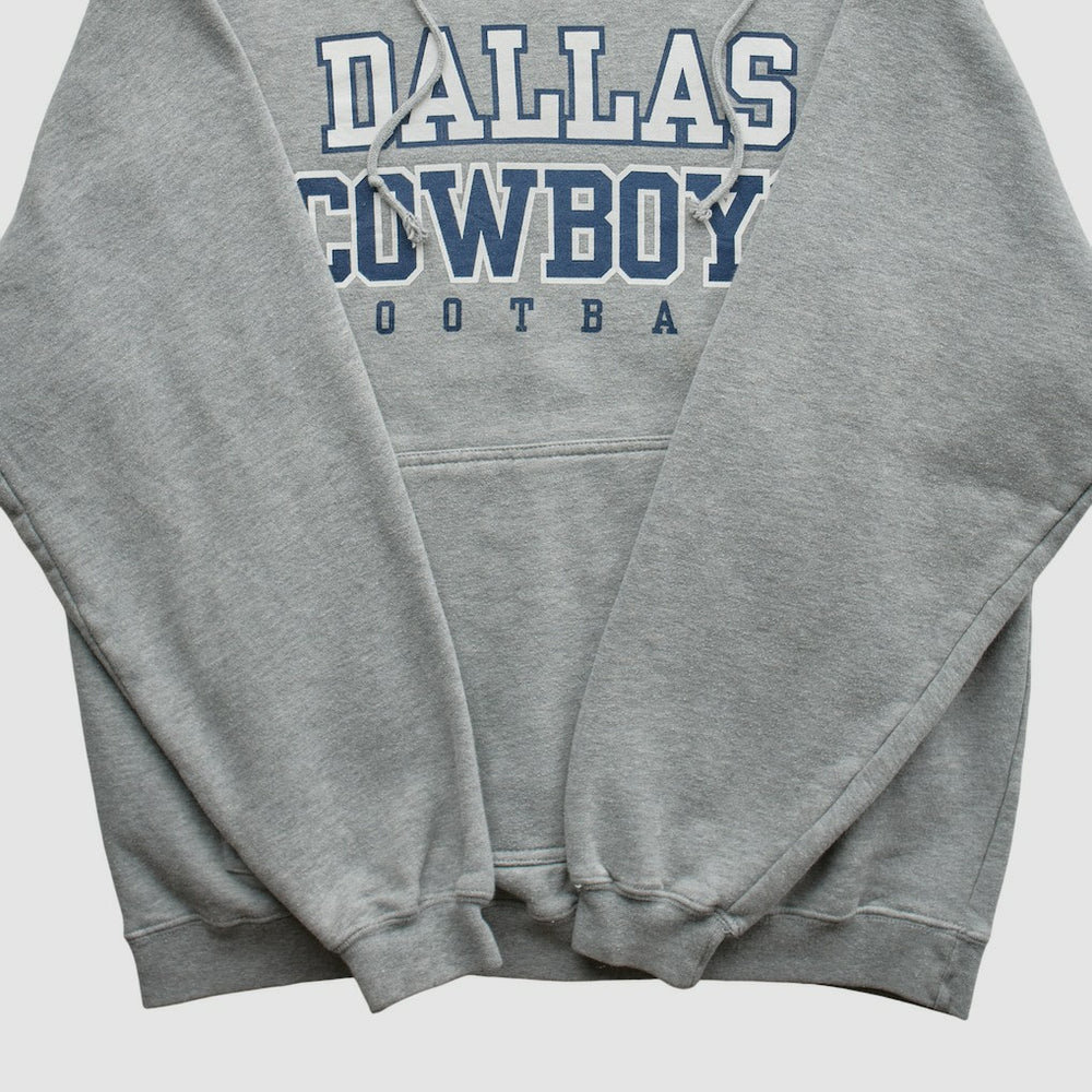 Dallas Cowboys Reebok 2000s Hooded Pullover Sweatshirt Heather Gray Vintage | Fanatics