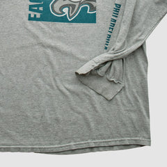 Philadelphia Eagles NFL 2000s Long Sleeve T-shirt Heather Gray Vintage | Fanatics
