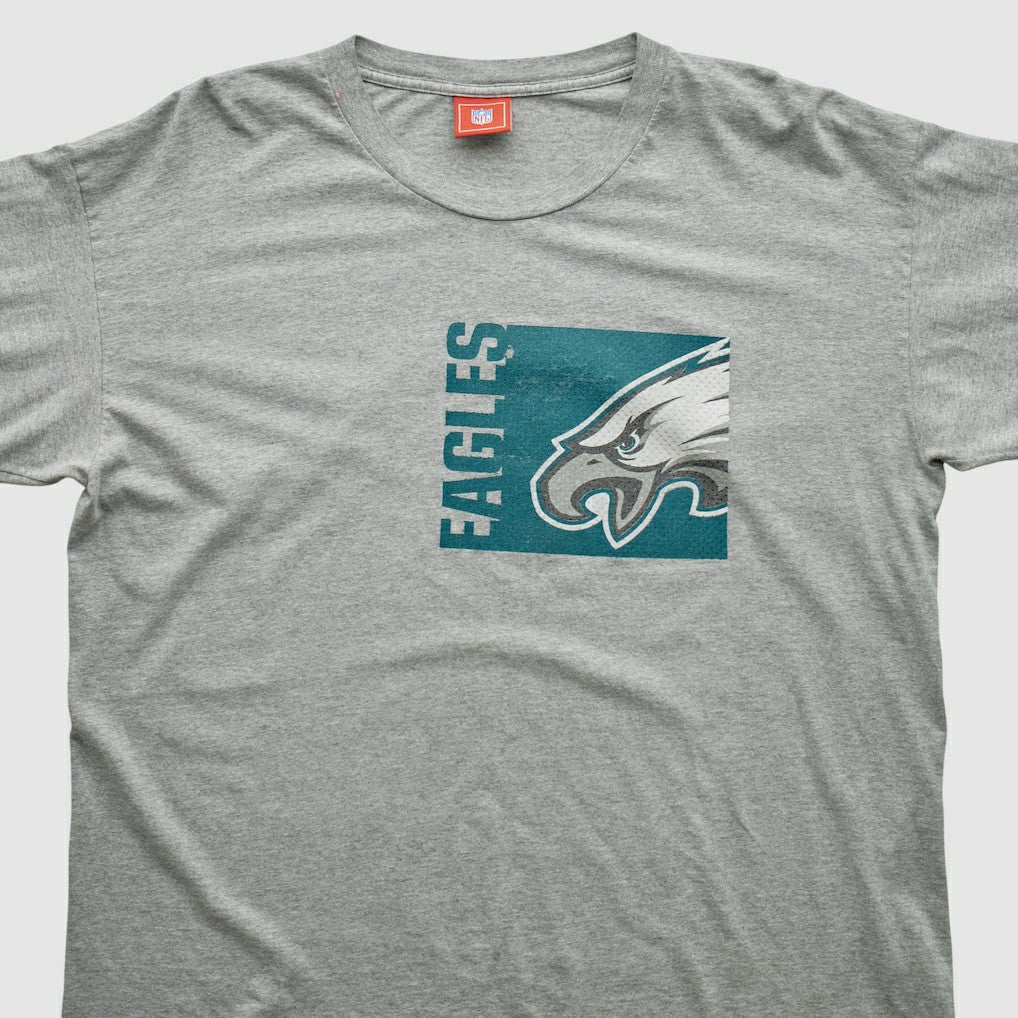 Philadelphia Eagles NFL 2000s Long Sleeve T-shirt Heather Gray Vintage | Fanatics
