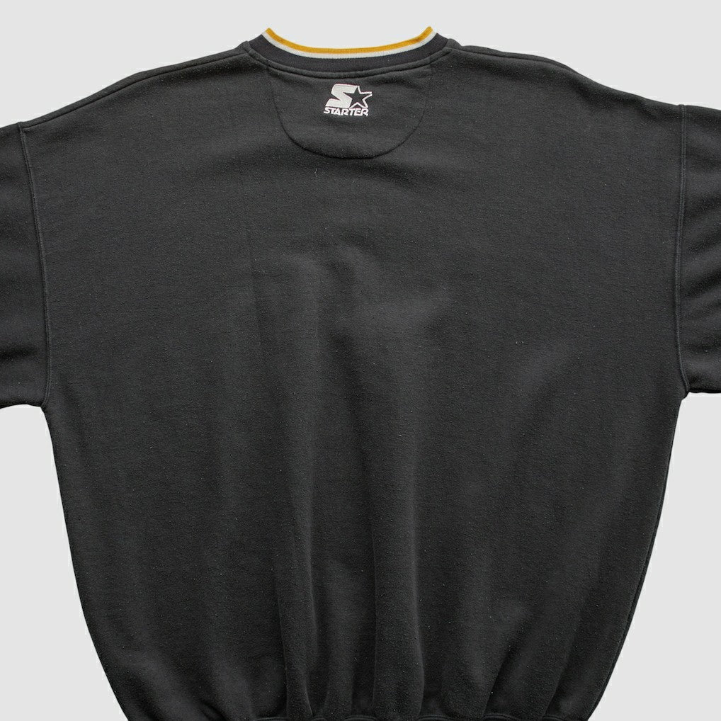 Pittsburgh Steelers Starter 90s Pullover Sweatshirt Black Vintage | Fanatics