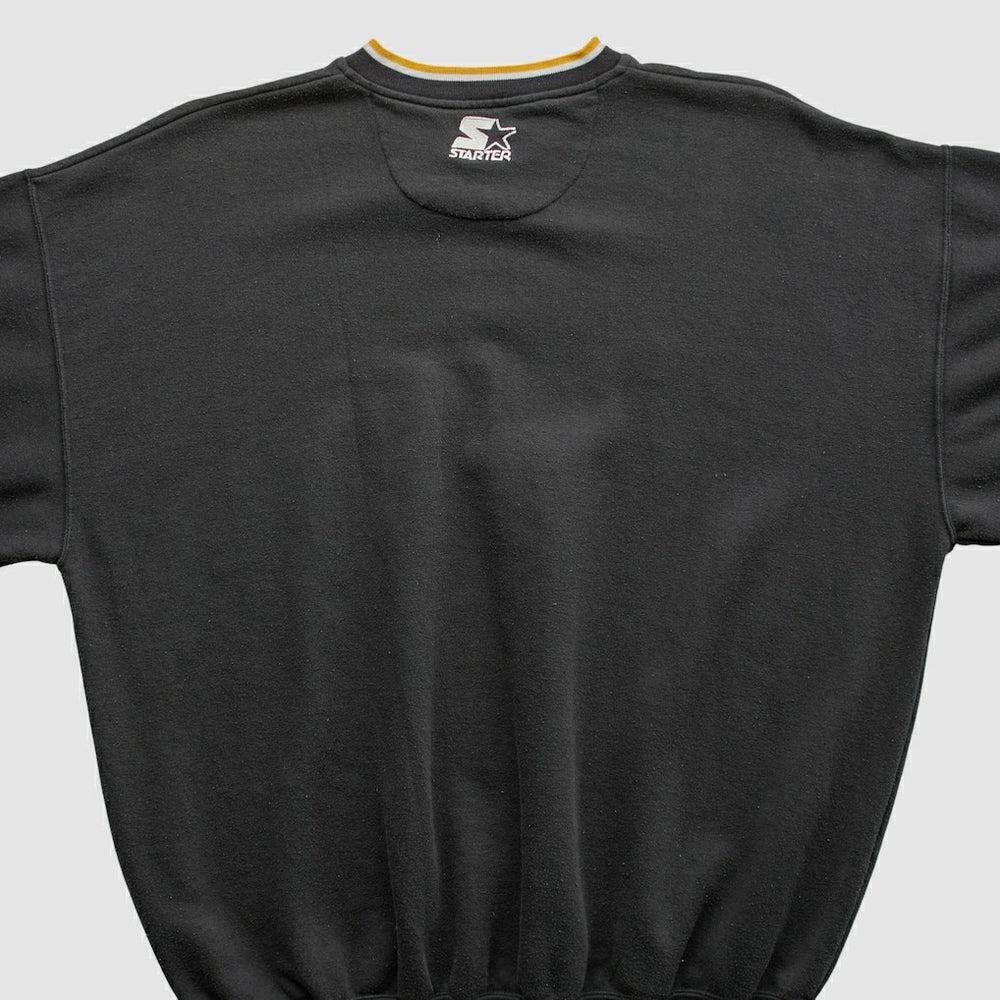 Pittsburgh Steelers Starter 90s Pullover Sweatshirt Black Vintage | Fanatics