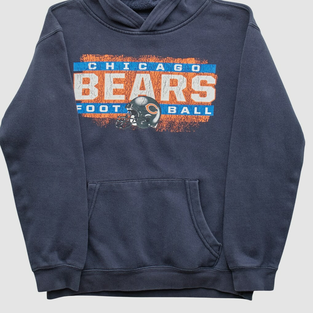 Chicago Bears NFL 2010s Hooded Pullover Sweatshirt Navy Vintage | Fanatics