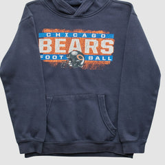 Chicago Bears NFL 2010s Hooded Pullover Sweatshirt Navy Vintage | Fanatics